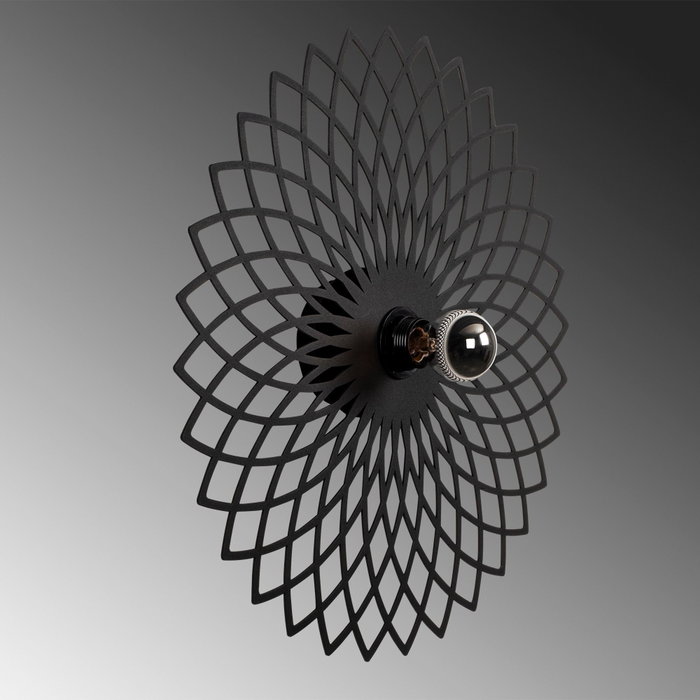 Opviq Fellini - MR - 987 Lámpara de pared negra Opviq Fellini - MR - 987 Lámpara de pared negra